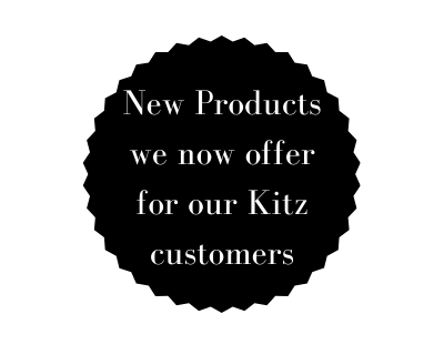 New Products we now offer for our Kitz customers